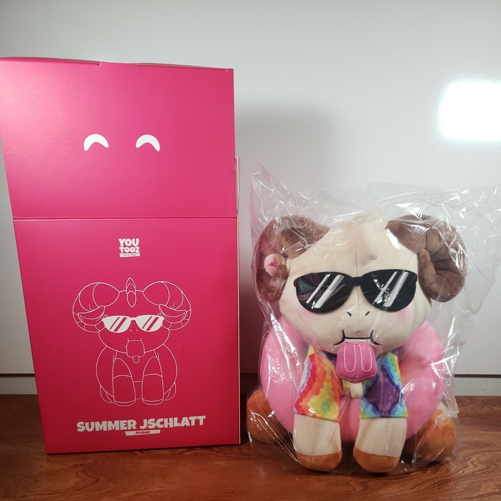 Limited Edition 1 ft Summer Jschlatt‎ Ram Youtooz Plush IN HAND